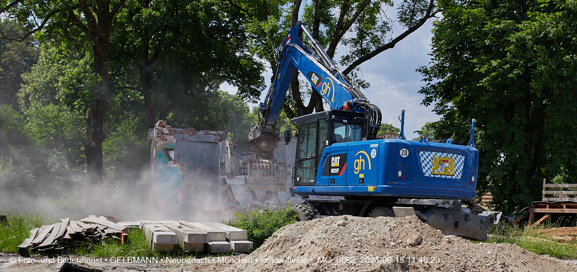 15.06.2023 - Abriss und Neubau der Maikäfersiedlung in Berga am LAim und Neuperlach